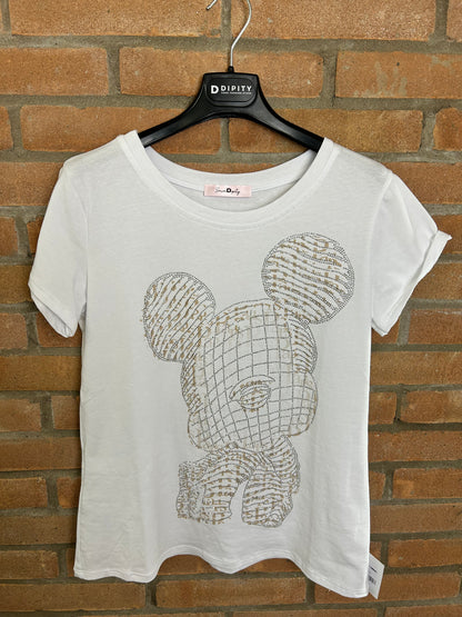 T SHIRT TOPOLINO STRASS