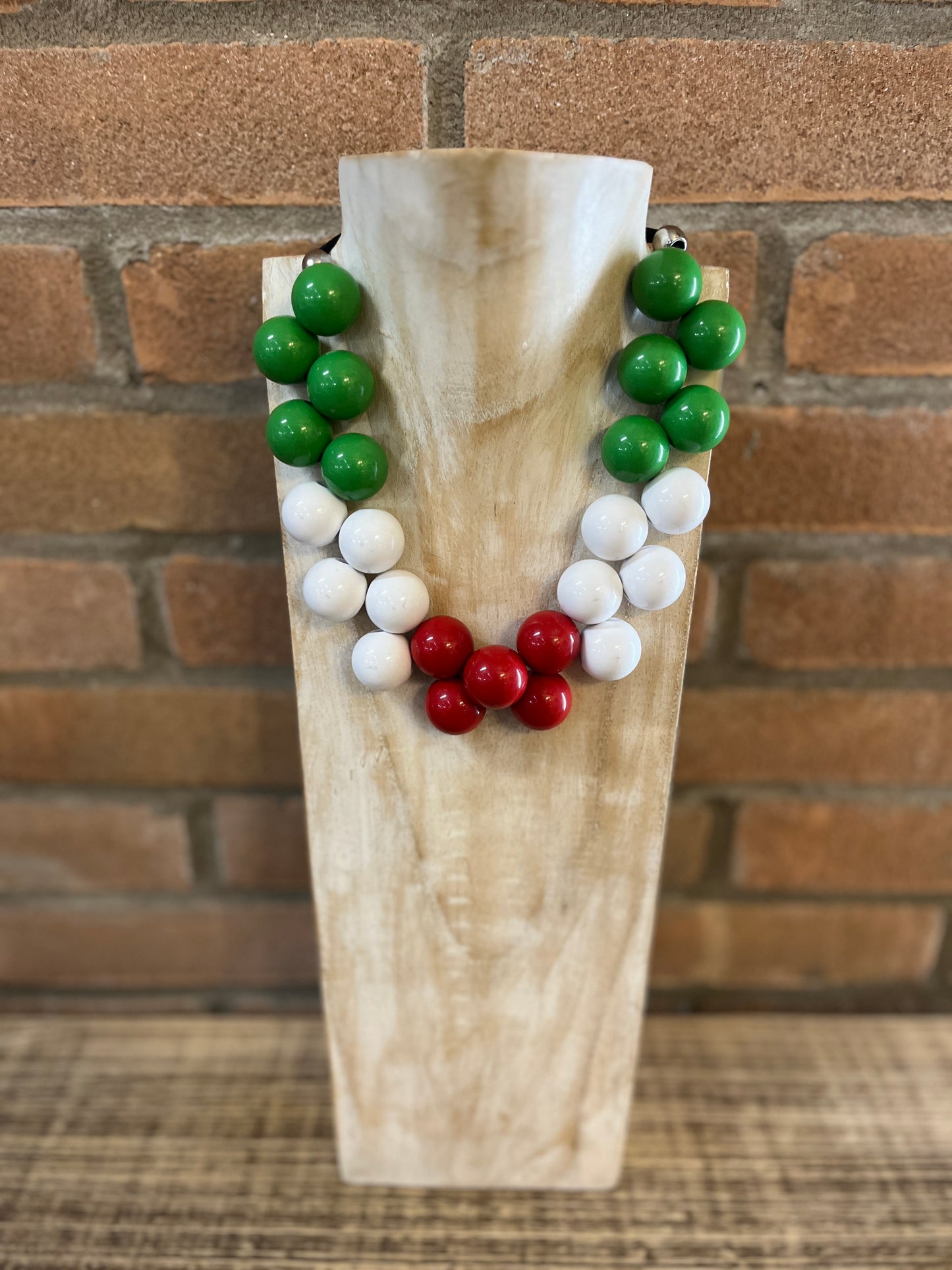 COLLANA BALLS TRICOLORE